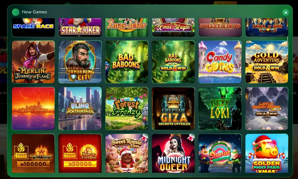 30bet Casino Anmeldung und Bonus Übersicht